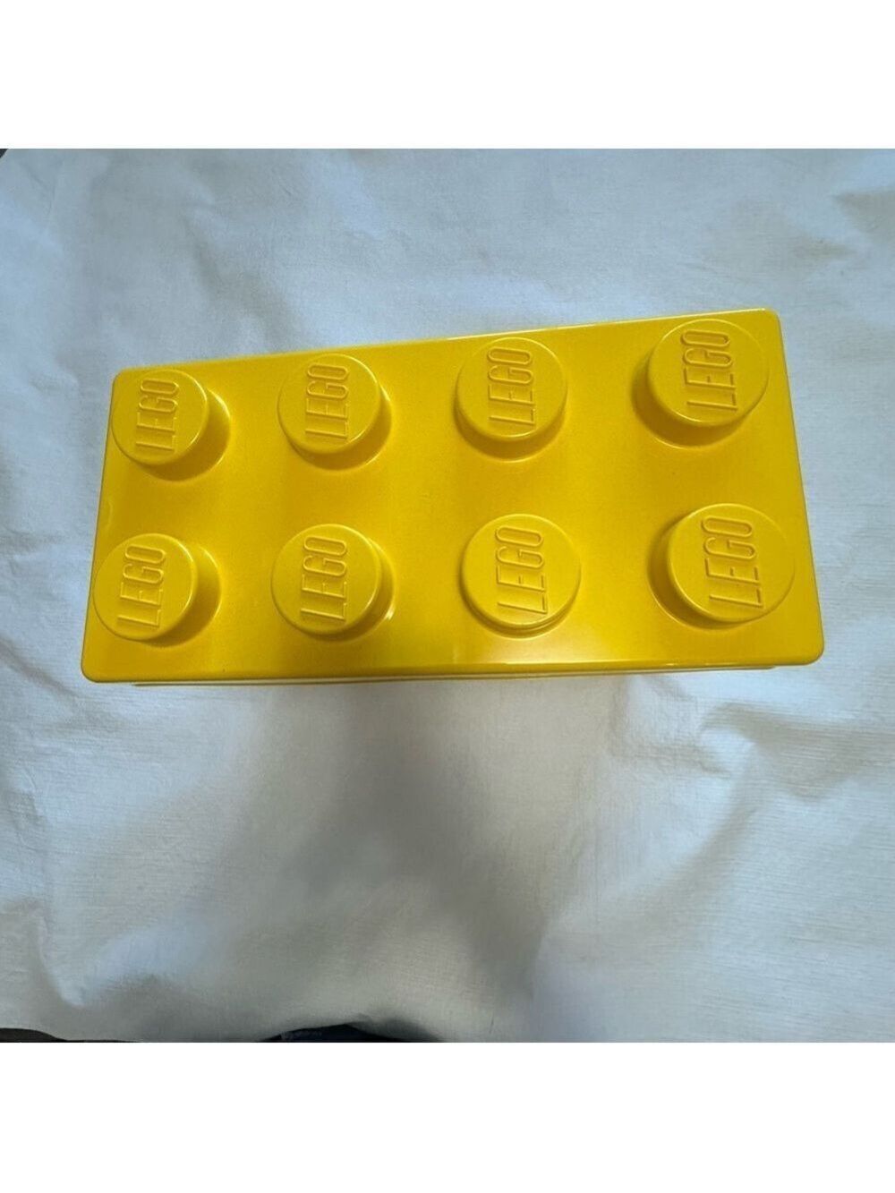 Lego Yellow Storage Brick 2012